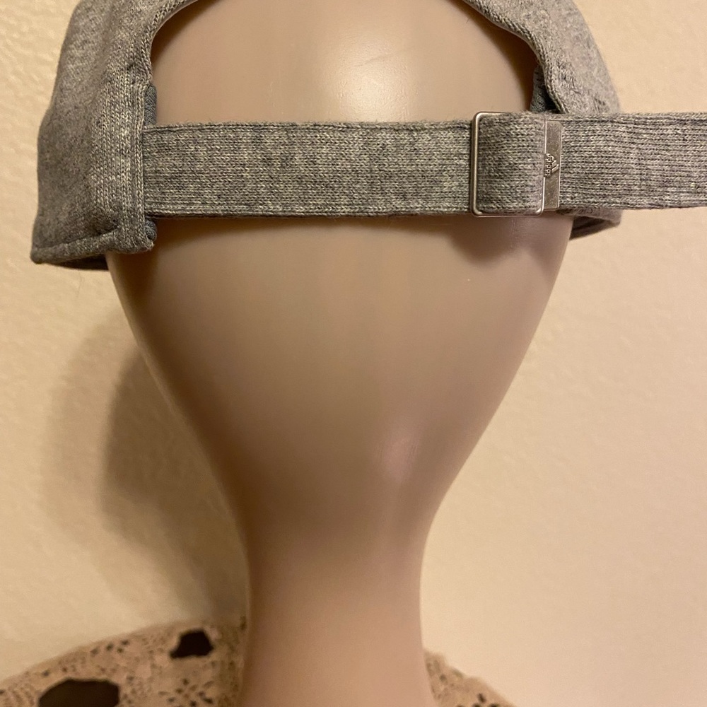 Adidas Grey Three Stripe Life Hat Cap - Picture 5 of 8
